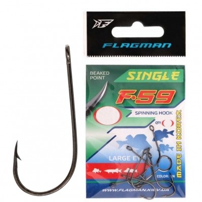 Крючок FLAGMAN Single F-59 №02
