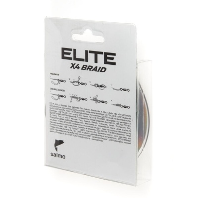 Шнур плет. Salmo Elite х4 BRAID Dark Gray 125/014