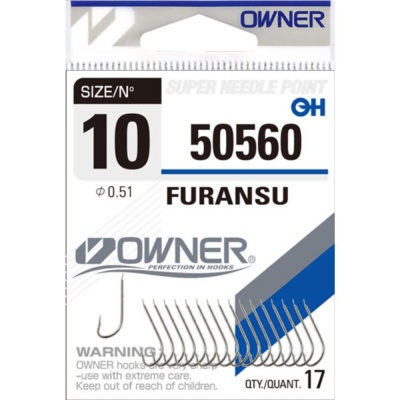 Крючок OWNER Furansu nickel №16 17шт
