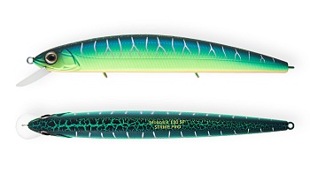Воблер Strike Pro Montero 130SP, 20,6 гр, 1,0-2,0м, A223S-RP Pearl Mat Tiger