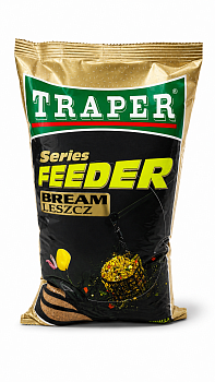 Прикормка рыболовная Traper 1kg FEEDER Leszcz
