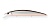 Воблер Strike Pro Montero 110SP 13,6 гр, 0,8-1,6м, A70-713 Black Silver OB