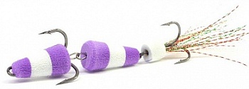 Мандула Lex Porolonium Premium Classic 130 фиолетовый/белый/фиолетовый
