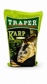 Прикормка рыболовная Traper 1kg POPULAR Karp
