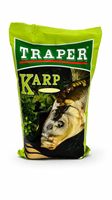 Прикормка рыболовная Traper 1kg POPULAR Karp