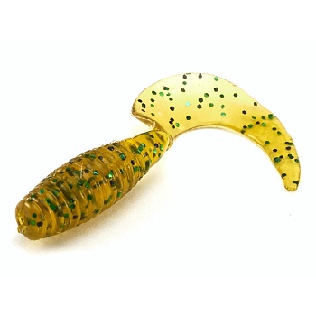 Твистеры съедоб. искусст. LJ Pro Series MICRO GRUB 1,0in(02,50)/PA19 15шт