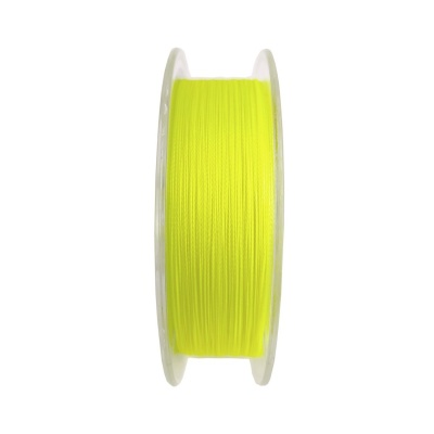 Шнур F-FISHING Azimuth PE X4 150м Fluo Yellow 0,12мм 6,4кг/14lb