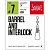 Вертлюги c застеж. LJ Pro Series BARREL AND INTERLOCK Black 010 7шт.
