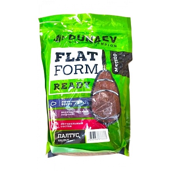 Прикормка Dunaev Flat Feeder Ready 1 кг. Палтус