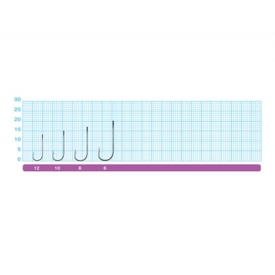 Одинарный крючок OWNER FLOAT RIGGER №8 (11шт)