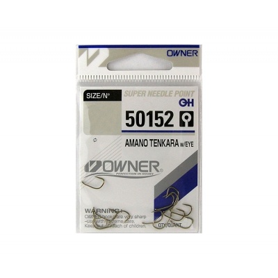 Крючок OWNER Amano Tenkara w/eye brown №14 13шт