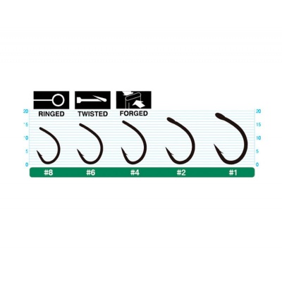 Крючок OWNER Carp Tsuyosni BC №2 5шт