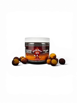 Насадочные бойлы Dudi Bait Mister Red Super Hot Halfness Spicy, 14mm