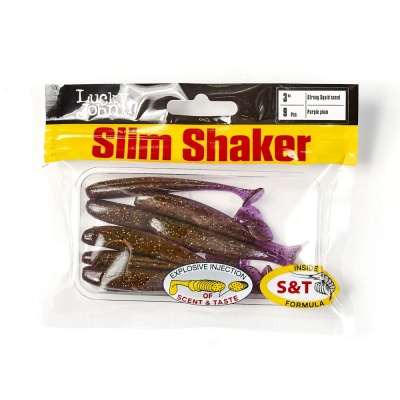 Виброхвосты съедоб. искусст. LJ Pro Series SLIM SHAKER 3in (07.60)/071 9шт.