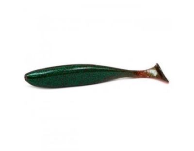 Приманка силиконовая Keitech Easy Shiner 4" #302 Plum Green FLK