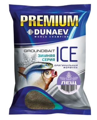Прикормка "DUNAEV iCE-PREMIUM" 0.9кг Лещ