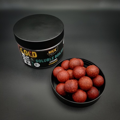 Насадка рыболовная NICK BAITS GOLD "SOLUBLE 20 мм" Мандарин; банка 35 шт,