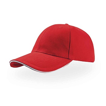 Бейсболка LIBERTY SAND ROSSO-BIANCO