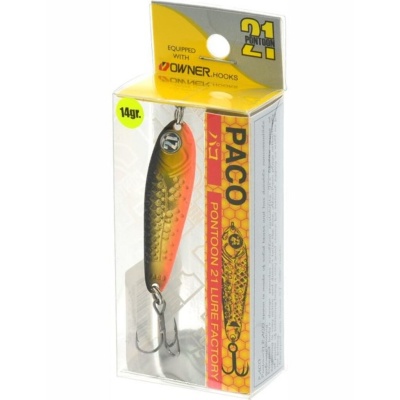 Блесна колебл. Pontoon21 PACO, 1/2oz, 14 гр., #G46-000