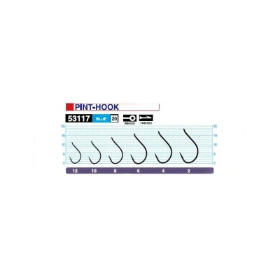 Крючок OWNER Pint Hook blue №10 12шт