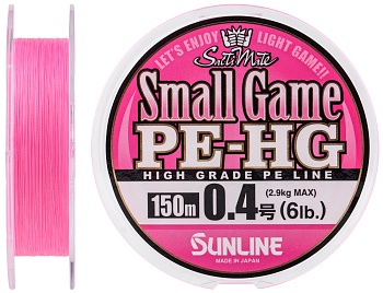 Шнур Sunline Small Game PE-HG 150m #0.4/0.104mm 6lb/2.9kg