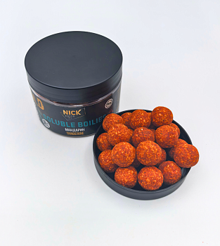 Насадка рыболовная NICK BAITS GOLD "SOLUBLE 20 мм" Мандарин; банка 35 шт,