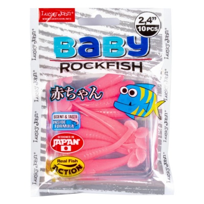 Виброхвосты съедоб. искусст. LJ Pro Series BABY ROCKFISH 2,4in(06.10)/033 10шт.