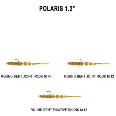 Силиконовые приманки Polaris 1.2" 61-30-31-6