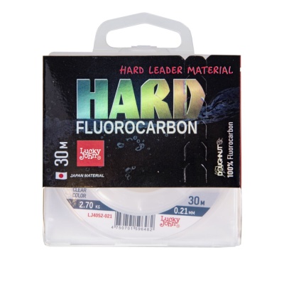 Леска моно. Lucky John FLUOROCARBON Hard 030/021