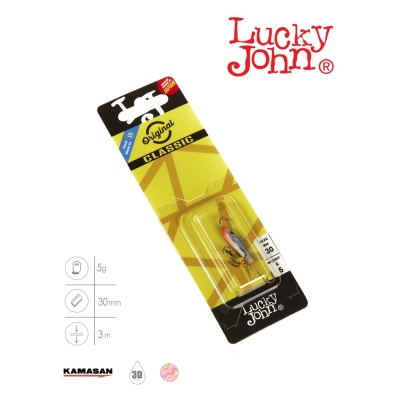 Балансир Lucky John CLASSIC 3 + тр. 30мм/15H