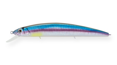 Воблер Strike Pro Montero 90SP 8,6гр, 0,8-1,2м A210-SBO-RP Rainbow Ghost Wakasagi