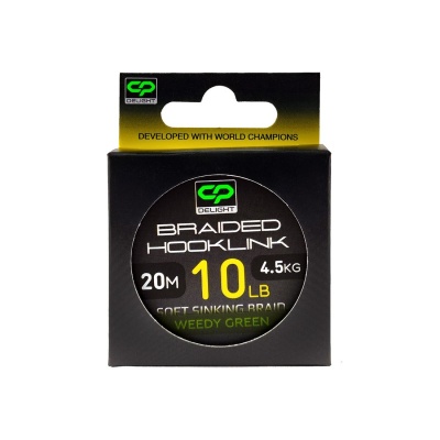 Поводковый материал CARP PRO Deligth Sinking Hooklink зеленый 10lb 20м