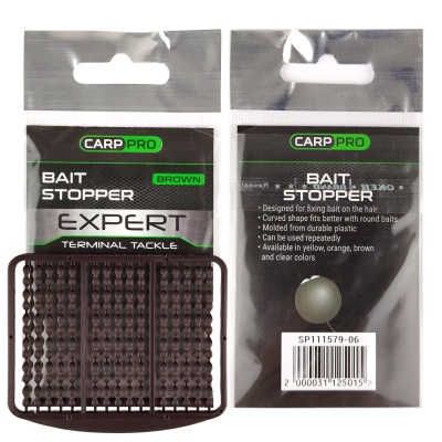 Стопор для бойлов CARP PRO коричневый, шт