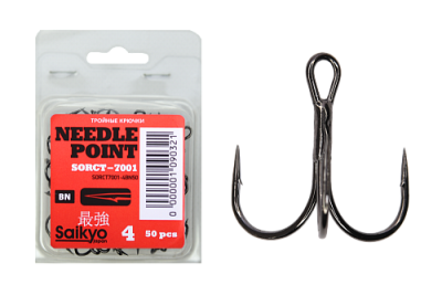 Крючки Saikyo тройн.7001BN №  4 (5шт)