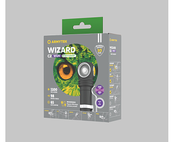 Armytek Wizard C2 WUV Magnet USB White