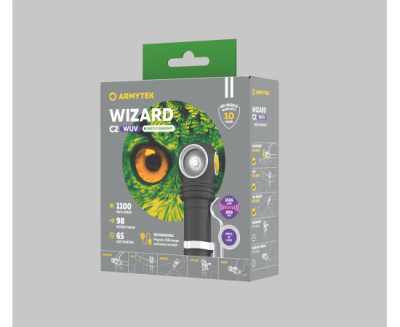 Armytek Wizard C2 WUV Magnet USB White
