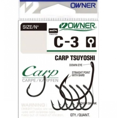 Крючок OWNER Carp Tsuyosni BC №2 5шт