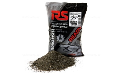 Прикормка увлажненная RS READY Плотва Темная холодная вода (тёмная) 0.75 кг