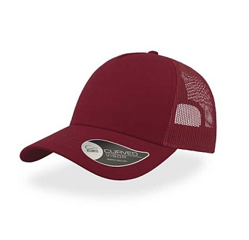 Бейсболка PAPPER COTTON BORDEAUX-BORDEAUX