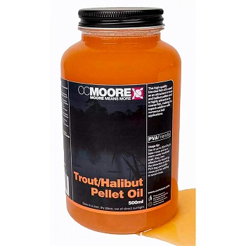 Ликвид CCMOORE Trout Halibut Pellet Oil масло форель-палтус 500мл