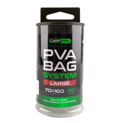ПВА пакет с воронкой CARP PRO Bag System 70х160мм 20шт