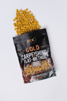 Прикормка рыболовная пеллетс NICK BAITS GOLD "FISHFRUITS 14 мм" Королевская слива; пачка 1 кг