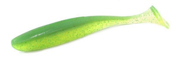 Силикон Keitech Easy Shiner 4.0" #424T Lime Chartreuse
