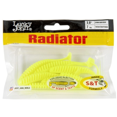 Виброхвосты съедоб. искусст. LJ Pro Series RADIATOR 3.0"(07.50)/S88 7шт.