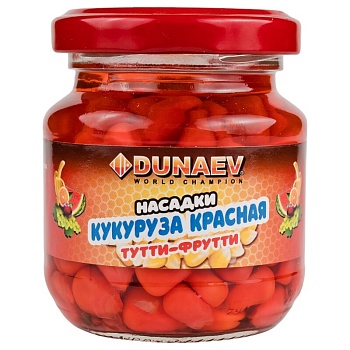 Насадка стеклобанка "Дунаев Кукуруза Красная" 100мл Тутти-Фрутти