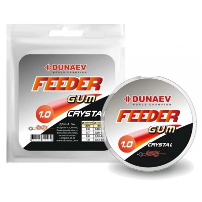 Фидерная резина Dunaev Feeder Gum Clear 0.8mm