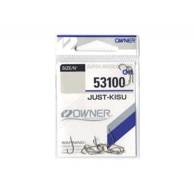 Крючок OWNER Just Kisu brown №16 16шт