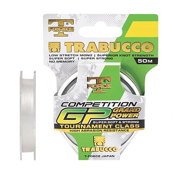 Леска TRABUCCO T-FORCE COMPETITION GP GRAND POWER 50 м 0,08 мм