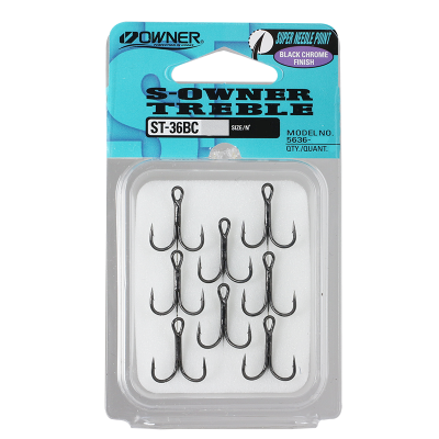 Крючок OWNER тройной ST-36BC №3/0 1шт