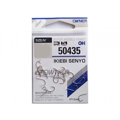 Крючок OWNER Ikiebi Senyo nickel №10 17шт
